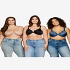 Glamorise&reg; Wonderwire&reg; Stretch Lace Front-Close Underwire Bra image number null