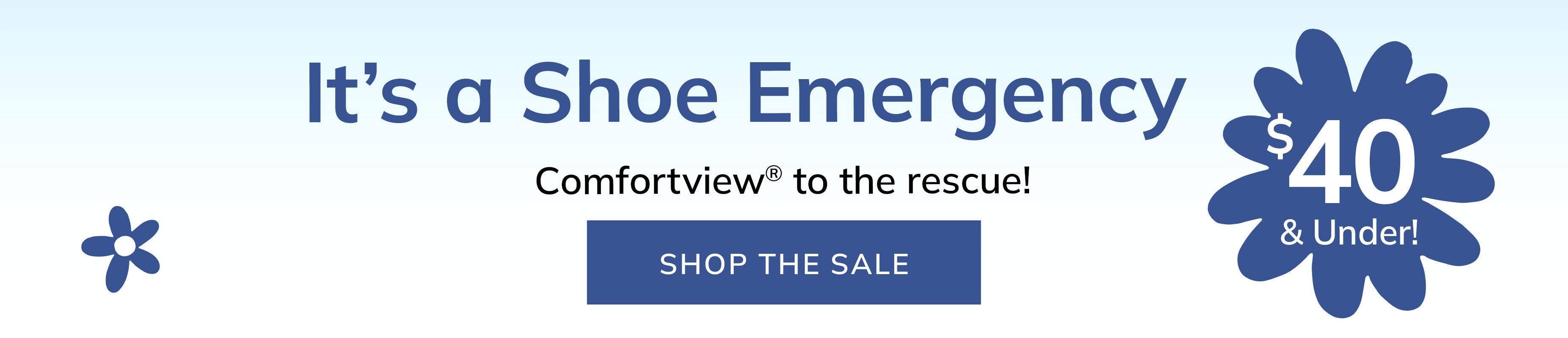 Its a Shoe Emergency Shop The Sale