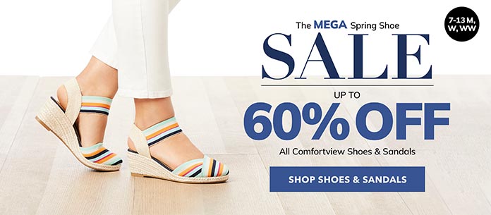 Jessica london sales comfortview shoes