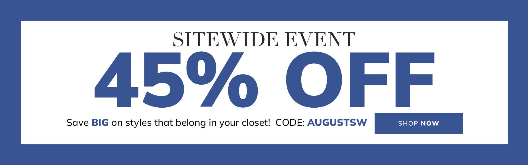 Shop early save big! Today only! 50% off. Code: GRAB50  - shop now