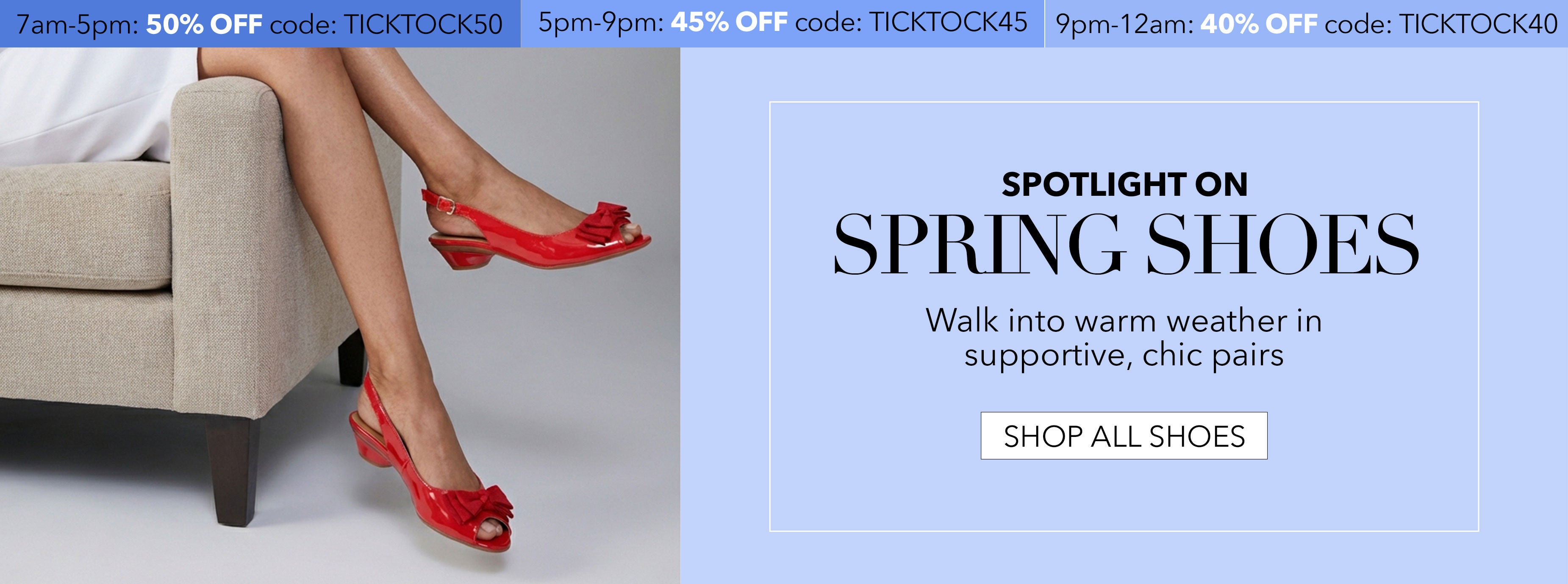 50% off - shop the sale