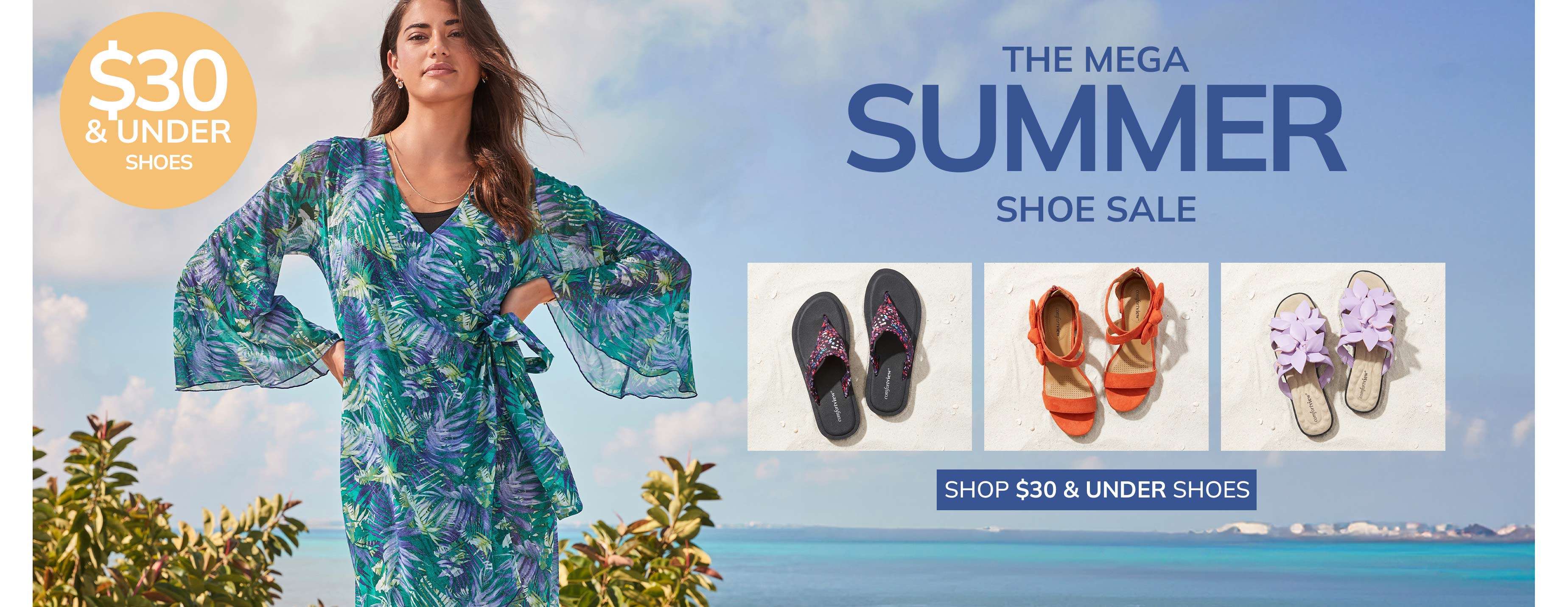 MEGA SUMMER SHOE SALE UNDER $30