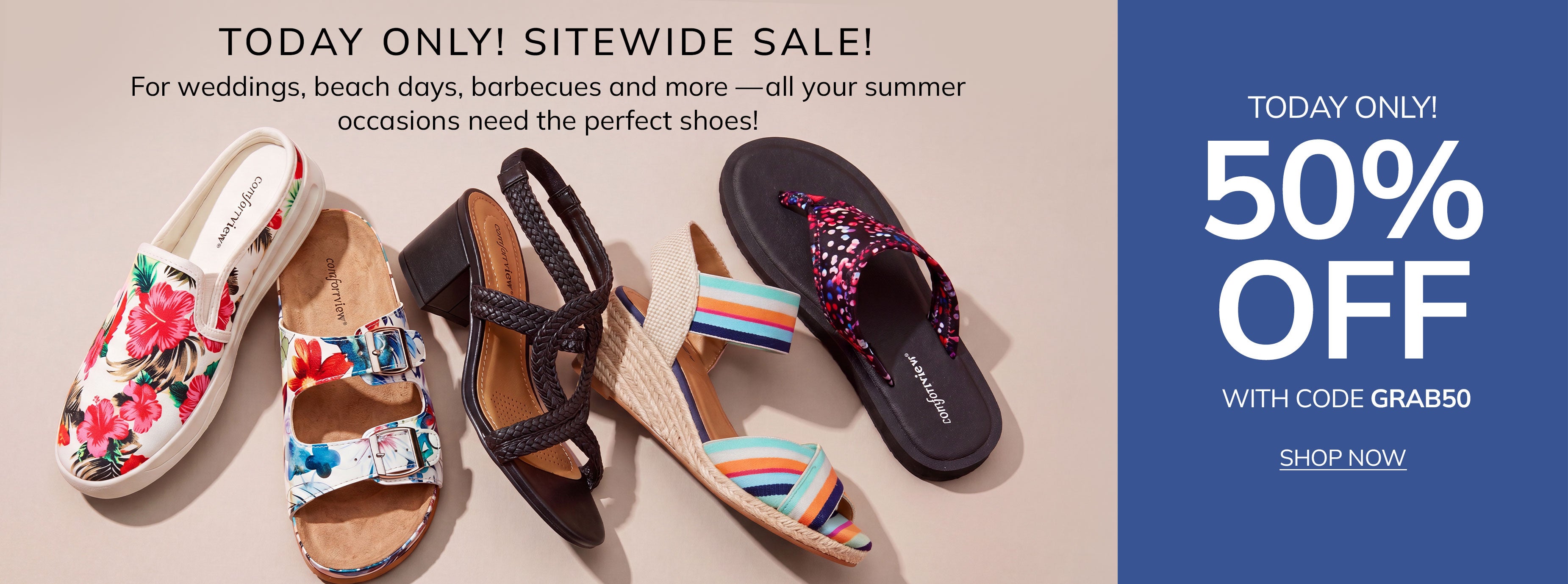 TODAY ONLY! SITEWIDE SALE! TODAY ONLY 50% OFF