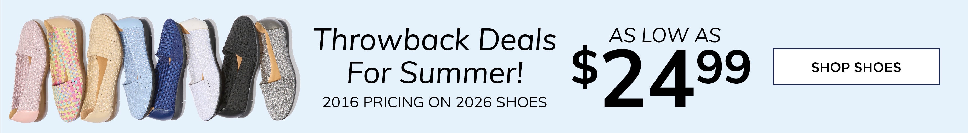 Throwback Deals for Summer