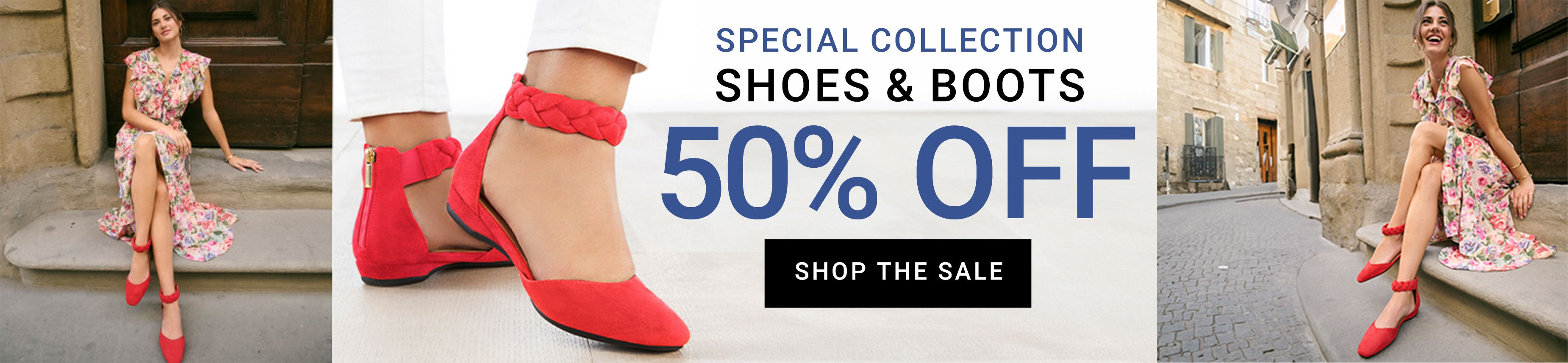 50% off - shop the sale